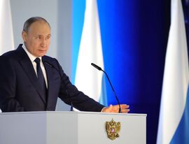 Путин 29 февраля огласит послание Федеральному собранию